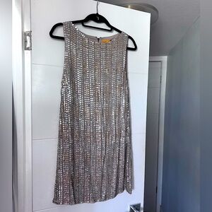 NWOT Alice + Olivia Metallic Sequined Sparkle Dress ✨🪩✨